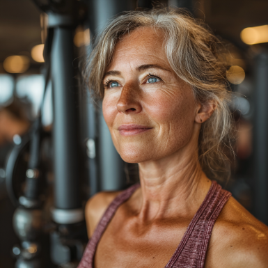 Grup de seniori practică exerciții de echilibru în aer liber